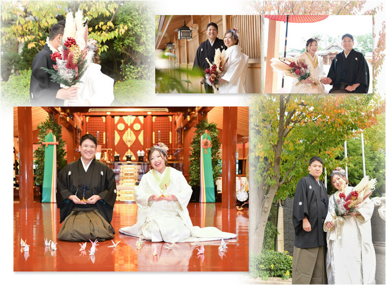 2頁目：結婚式アルバム