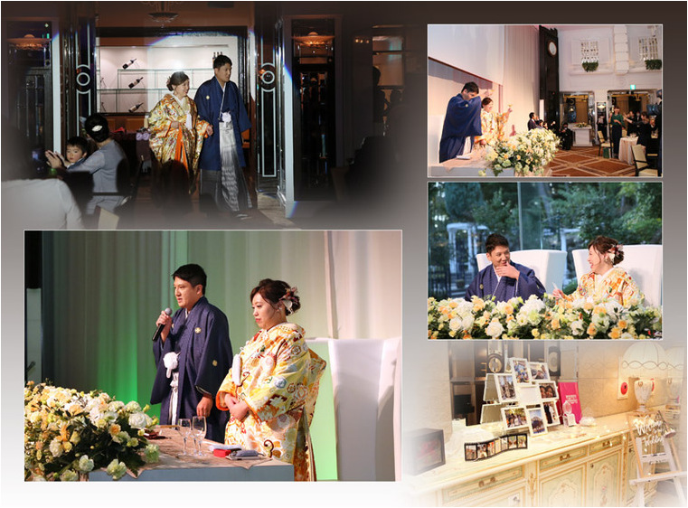 8頁目：結婚式アルバム