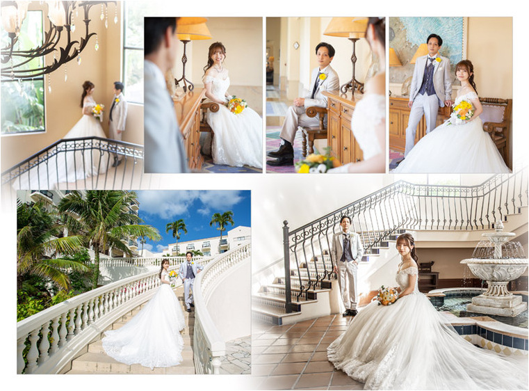 6頁目：結婚式アルバム