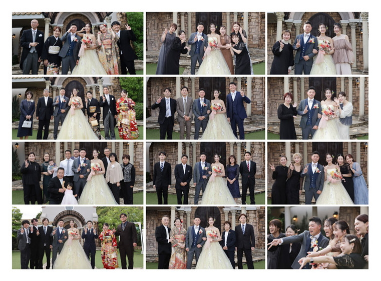 12頁目：結婚式アルバム