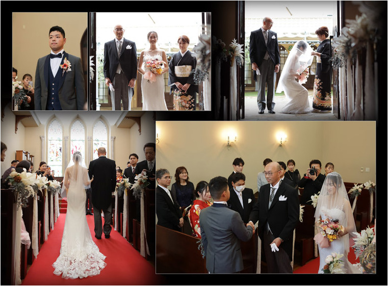 3頁目：結婚式アルバム