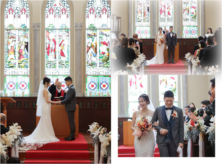 5頁目：結婚式アルバム