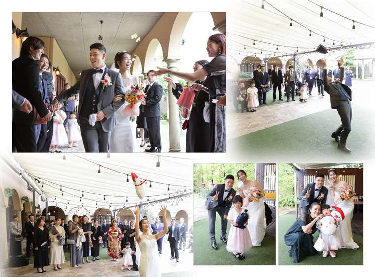 6頁目：結婚式アルバム
