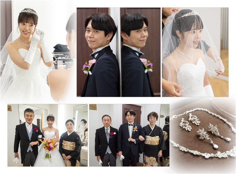 2頁目：結婚式アルバム