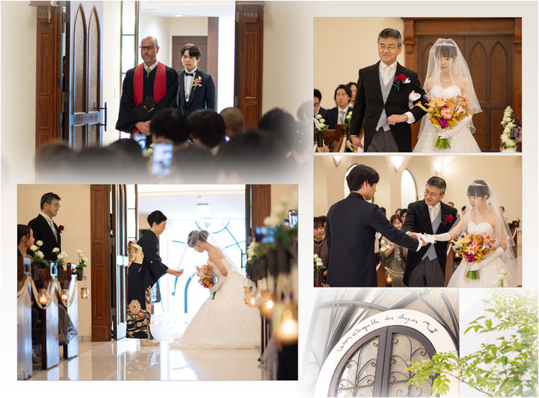 3頁目：結婚式アルバム