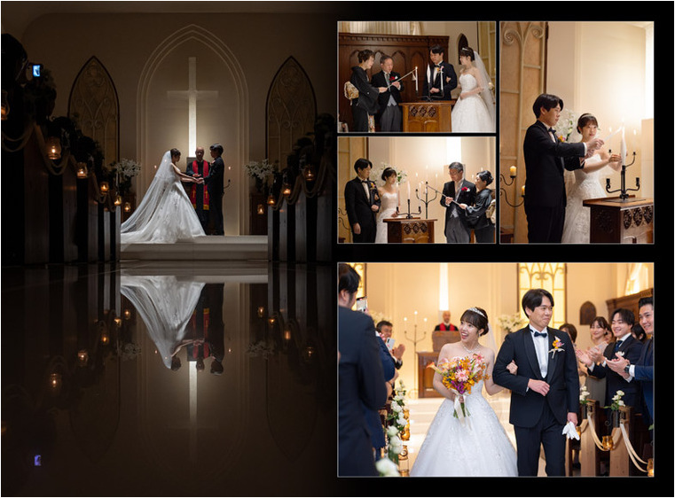 5頁目：結婚式アルバム