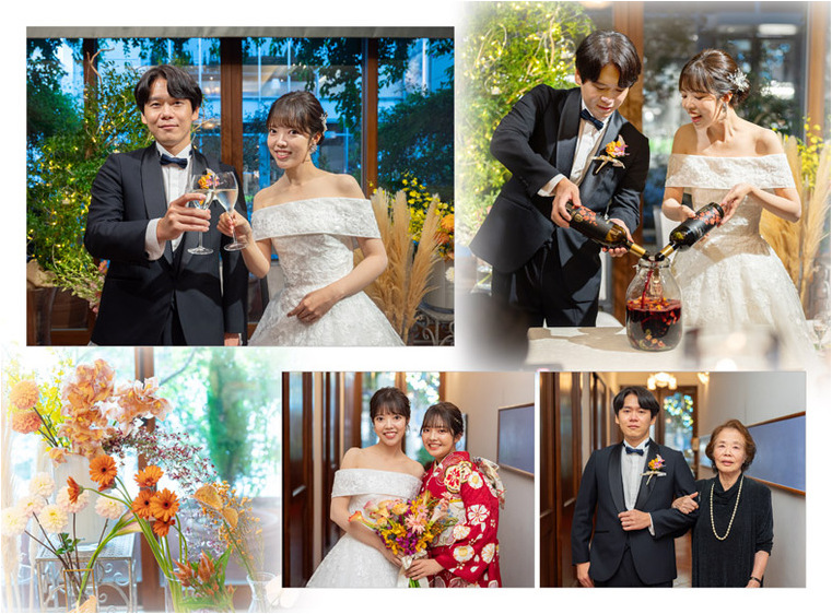 9頁目：結婚式アルバム