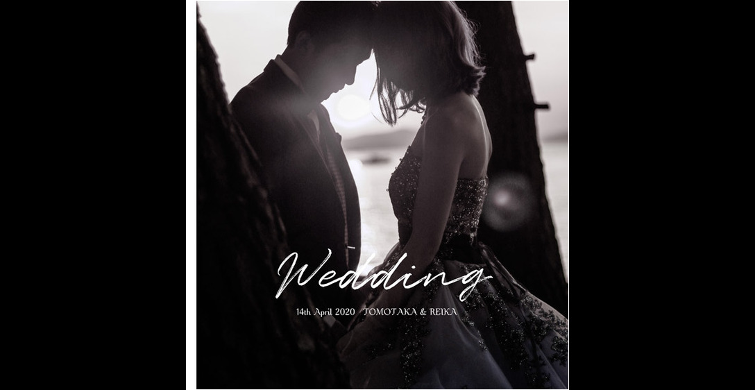 和装、ウエディングドレス、カラードレスの前撮り写真のアルバムです。1頁目：結婚式アルバム