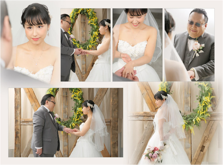 4頁目：結婚式アルバム