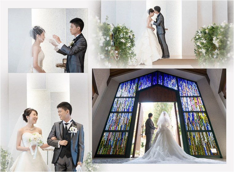 3頁目：結婚式アルバム