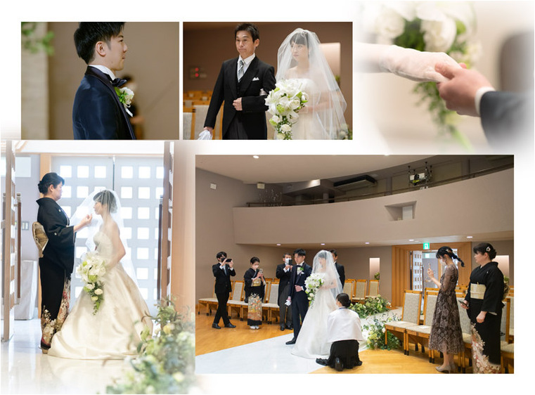 5頁目：結婚式アルバム