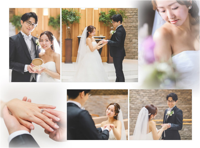 3頁目：結婚式アルバム