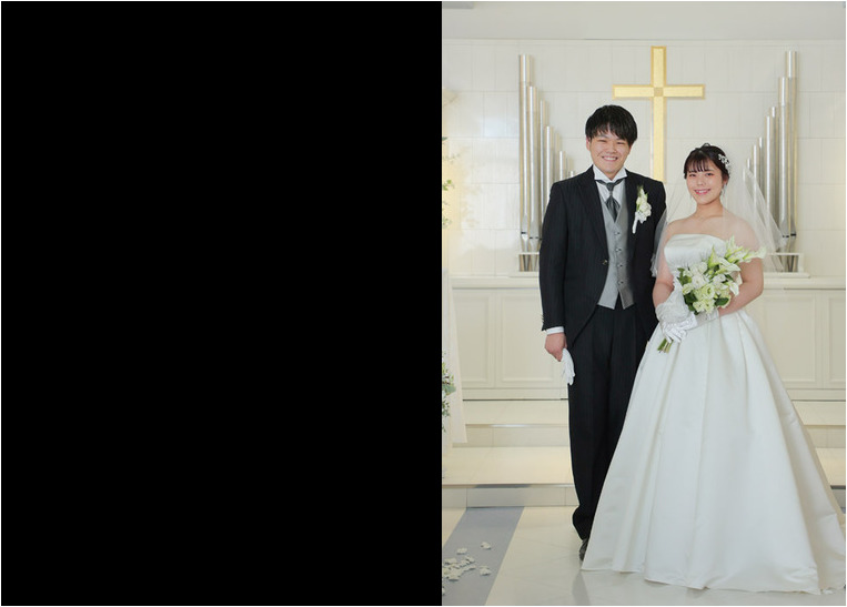 2頁目：結婚式アルバム