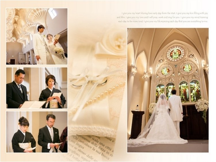 7頁目：結婚式アルバム