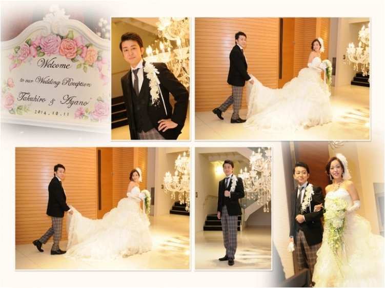 13頁目：結婚式アルバム