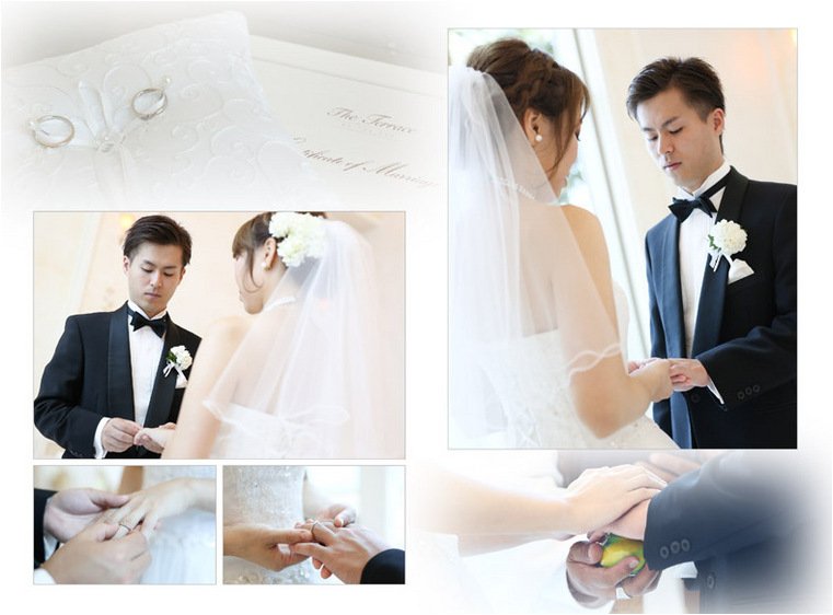 17頁目：結婚式アルバム